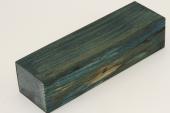 Bloc pour la coutellerie, Hêtre échauffé stabilisé bleu, ref:BHs72191b