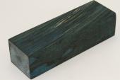 Bloc pour la coutellerie, Hêtre échauffé stabilisé bleu, ref:BHs72192b