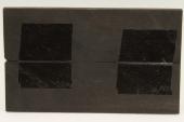 Plaquettes pour la coutellerie, Eb&egrave;ne noire, ref:PEbN72798