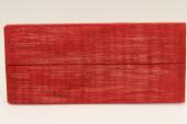 Plaquettes pour la coutellerie, Erable sycomore ond� stabilis� rouge, ref:PESOs72810r