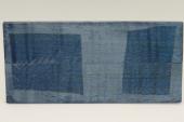 Plaquettes pour la coutellerie, Erable sycomore ond&eacute; stabilis&eacute; bleu, ref:PESOs72815b