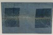 Plaquettes pour la coutellerie, Erable sycomore ond&eacute; stabilis&eacute; bleu, ref:PESOs72818b