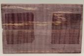 Plaquettes pour la coutellerie, Erable sycomore ond&eacute; stabilis&eacute; violet, ref:PESOs72822vi