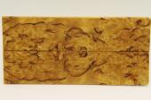 Plaquettes pour la coutellerie, Bouleau de Car�lie stabilis� jaune, ref:PBMs72823j
