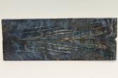 Plaquettes pour la coutellerie, Bouleau de Car�lie stabilis� bleu, ref:PBMs72826b