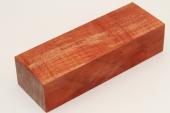 Bloc pour la coutellerie, Erable sycomore ond� stabilis� orange, ref:BESOs72854o