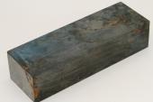 Bloc pour la coutellerie, Bouleau de Car�lie stabilis� bleu, ref:BBMs72863b