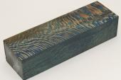 Bloc pour la coutellerie, Platane stabilis� bleu, ref:BPLs72865b