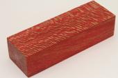 Bloc pour la coutellerie, Platane stabilis&eacute; rouge, ref:BPLs72870r