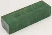 Bloc pour la coutellerie, Erable sycomore ond� stabilis� vert, ref:BESOs73073ve