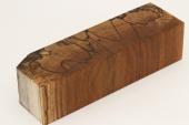 Bloc pour la coutellerie, H&ecirc;tre &eacute;chauff&eacute; stabilis&eacute; naturel, ref:BHs73076na