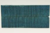 Plaquettes pour la coutellerie, Erable sycomore ond� stabilis� bleu, ref:PESOs73061b