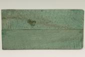 Plaquettes pour la coutellerie, Erable sycomore ond&eacute; stabilis&eacute; vert, ref:PESOs73071ve