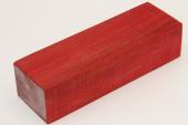 Bloc pour la coutellerie, Erable sycomore ond&eacute; stabilis&eacute; rouge, ref:BESOs73319r