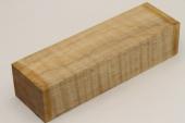 Bloc pour la coutellerie, Erable sycomore &eacute;chauff&eacute; ond&eacute;, ref:BESO73500