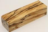 Bloc pour la coutellerie, H&ecirc;tre &eacute;chauff&eacute; stabilis&eacute; naturel, ref:BHs73775na