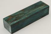 Bloc pour la coutellerie, H�tre �chauff� stabilis� bleu, ref:BHs73798b