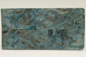 Plaquettes pour la coutellerie, Bouleau de Car&eacute;lie stabilis&eacute; bleu, ref:PBMs73826b