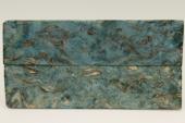 Plaquettes pour la coutellerie, Bouleau de Car&eacute;lie stabilis&eacute; bleu, ref:PBMs73827b