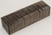 Bloc pour la coutellerie, Erable sycomore ond� stabilis� noir, ref:BESOs73884nr