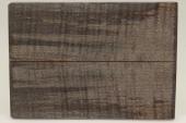 Plaquettes pour la coutellerie, Erable sycomore ond� stabilis� noir, ref:PESOs73883nr