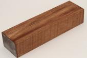 Bloc pour la coutellerie, Erable sycomore ond&eacute; stabilis&eacute; marron, ref:BESOs73948ma