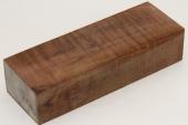Bloc pour la coutellerie, Erable sycomore ond&eacute; stabilis&eacute; marron, ref:BESOs73949ma