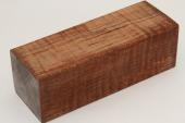 Bloc pour la coutellerie, Erable sycomore ond&eacute; stabilis&eacute; marron, ref:BESOs73950ma