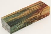 Bloc pour la coutellerie, H&ecirc;tre &eacute;chauff&eacute; stabilis&eacute; multicolore, ref:BHs74188mu