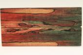 Plaquettes pour la coutellerie, H�tre �chauff� stabilis� multicolore, ref:PHs74201mu