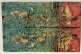 Plaquettes pour la coutellerie, Bouleau de Car�lie stabilis� multicolore, ref:PBMs74194mu