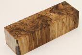 Bloc pour la coutellerie, H�tre �chauff� stabilis� naturel, ref:BHs74508na