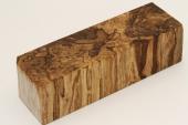 Bloc pour la coutellerie, H&ecirc;tre &eacute;chauff&eacute; stabilis&eacute; naturel, ref:BHs74508na
