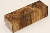 Bloc pour la coutellerie, H�tre �chauff� stabilis� naturel, ref:BHs74509na