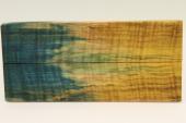 Plaquettes pour la coutellerie, Erable sycomore ond� stabilis� multicolore, ref:PESOs74510mu