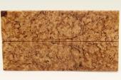 Plaquettes pour la coutellerie, Bouleau de Car�lie stabilis� naturel, ref:PBMs74530na