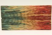 Plaquettes pour la coutellerie, H�tre �chauff� stabilis� multicolore, ref:PHs74533mu