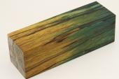Bloc pour la coutellerie, H&ecirc;tre &eacute;chauff&eacute; stabilis&eacute; multicolore, ref:BHs74541mu