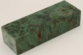 Bloc pour la coutellerie, Loupe de Peuplier stabilis� vert, ref:BLpPEs74543ve