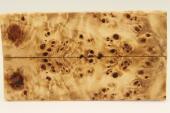 Plaquettes pour la coutellerie, Loupe de Peuplier stabilis� naturel, ref:PLpPEs74553na
