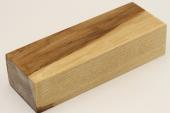 Bloc pour la coutellerie, loupe de Fr&ecirc;ne stabilis&eacute;e naturelle, ref:BLpFs74692na