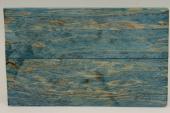 Plaquettes pour la coutellerie, loupe de Fr&ecirc;ne stabilis&eacute; bleue, ref:PLpFrs74687b