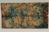 Plaquettes pour la coutellerie, Loupe d'Erable N�gundo stabilis� multicolore, ref:PLpErs74830mu