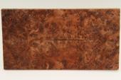 Plaquettes pour la coutellerie, Ronce de Thuya du Maroc, ref:PLpTM74909