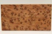 Plaquettes pour la coutellerie, Ronce de Thuya du Maroc, ref:PLpTM74911