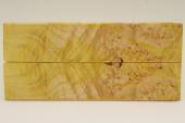 Plaquettes pour la coutellerie, Loupe de Peuplier stabilis� jaune, ref:PLpPEs74984j