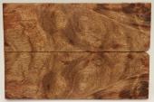 Plaquettes pour la coutellerie, Loupe de Peuplier stabilis�e marron, ref:PLpPEs74982ma