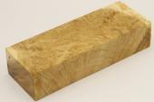 Bloc pour la coutellerie, loupe d'Acacia, ref:BLpAc75105