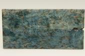 Plaquettes pour la coutellerie, Bouleau de Car&eacute;lie stabilis&eacute; bleu, ref:PBMs75116b