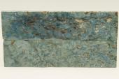 Plaquettes pour la coutellerie, Bouleau de Car&eacute;lie stabilis&eacute; bleu, ref:PBMs75118b